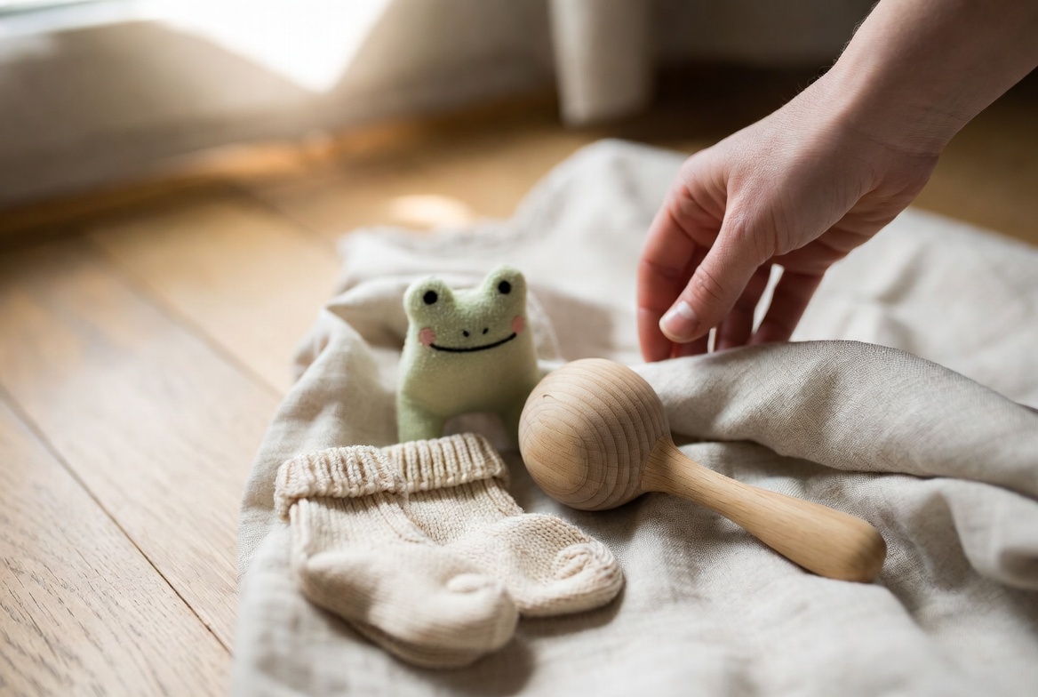 Choosing a first toy for a baby