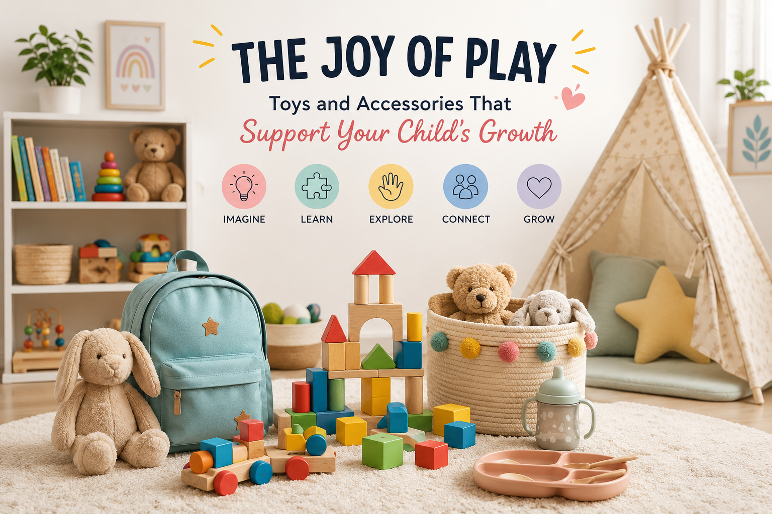 The joy of play: choosing toys and accessories that support your child's growth