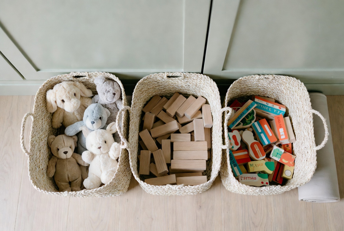 How to organise a small playroom