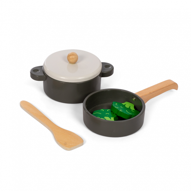 Pretend Play Cookware and Pan Set 3