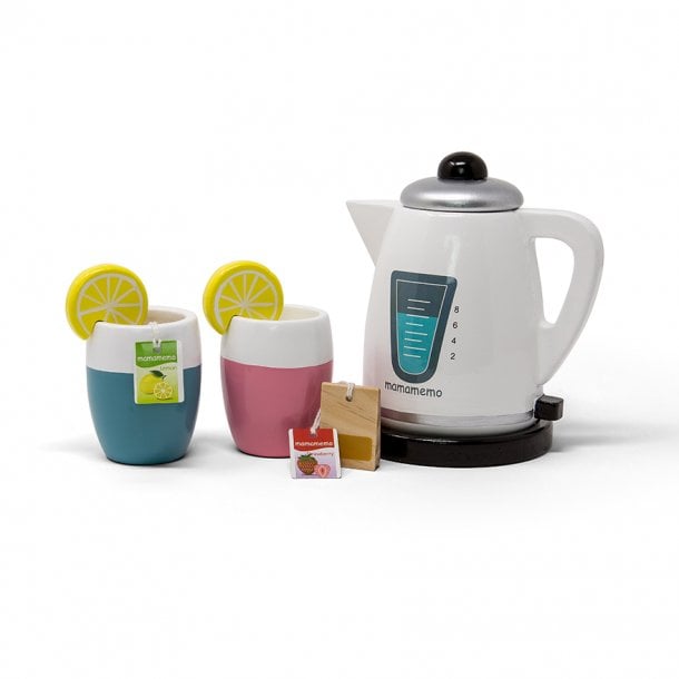 Pretend Play Electric Kettle Toy Set 4