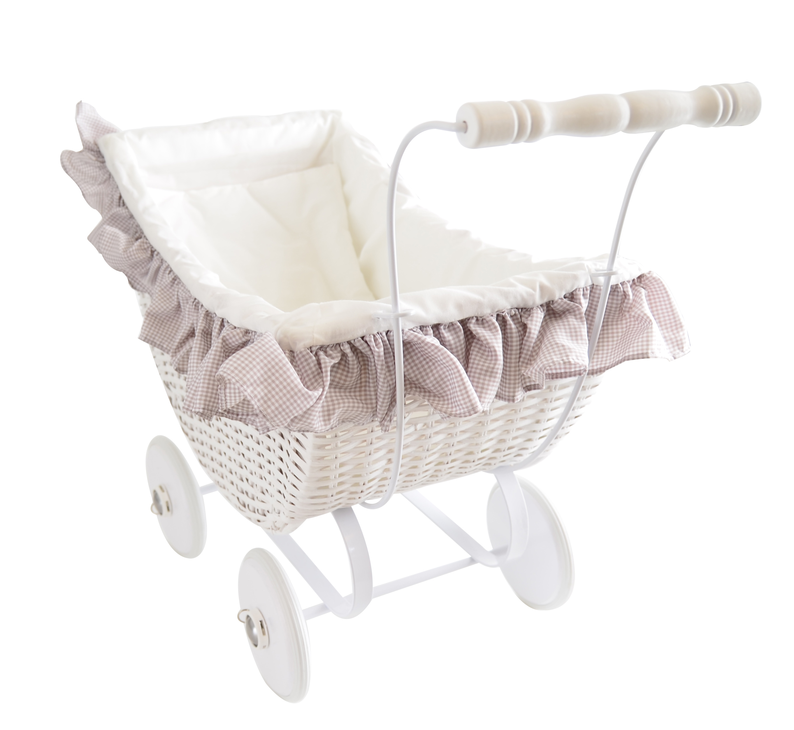 Wicker Doll Pram 2