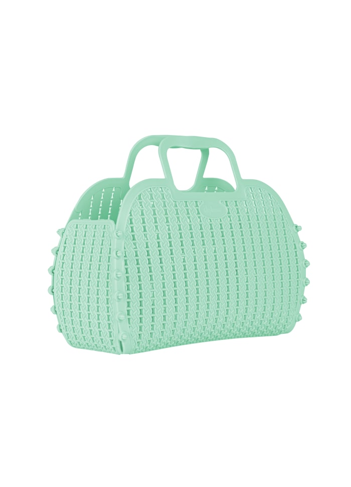Mini Mint Foldable Storage Basket 2